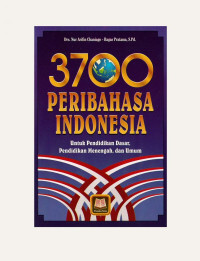 Image of 3700 PERIBAHASA INDONESIA
