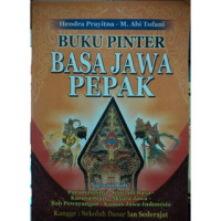 Image of Buku Pinter Basa Jawa Pepak