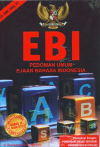 Image of EBI: Pedoman Umum Ejaan Bahasa Indonesia