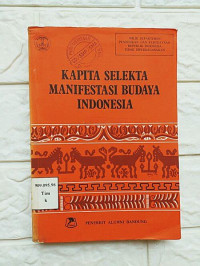 Image of Kapta selekta manfestasi budaya indonesia