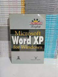 Image of Panduan Lengkap Microsoft Word XP For Windows