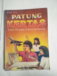 Image of PATUNG KERTAS TEMAN BERMAIN DIKALA SENGGANG