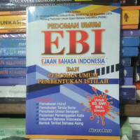 Image of Pedoman Umum Ejaan Bahasa Indonesia dan Pedoman Umum Pembentukan Istilah