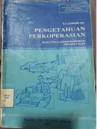 Image of Pengetahuan Perkoperasian