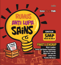 Image of Rumus Anti Lupa Sains