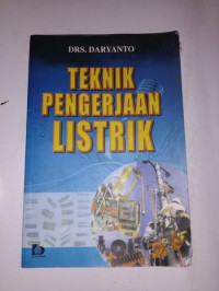 Image of TEKNIK PENGERJAAN LISTRIK